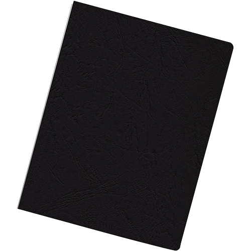 Classic Grain Presentation Covers - Oversize, Black, 200pk